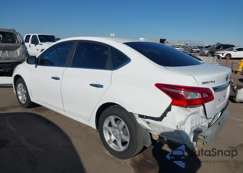 2017 Nissan Sentra Sv from USA, damaged, VIN 3N1AB7AP5HY319143